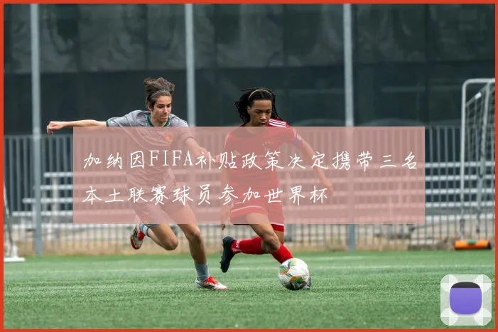 加纳因FIFA补贴政策决定携带三名本土联赛球员参加世界杯